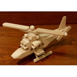 Model helikoptera, helikopter drewniany , zabawka
